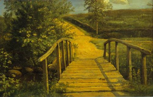 Bridge over a Stream in Assens on Funen, Dankvart Dreyer